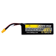 DOGCOM 2200mAh 6S 150C 22.2V LiPo Battery XT60 [DG]