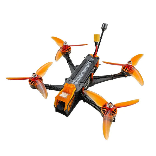 DarwinFPV ApeStyle D5 Analog Premium 6S FPV Drone GPS LED ELRS