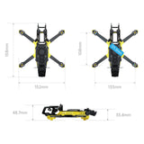 SPEEDYBEE Master3X Modular O4 Pro Frame Kit